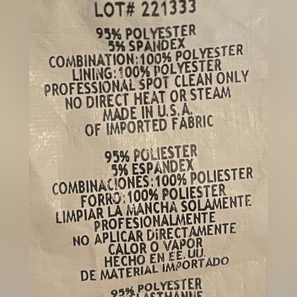 Betsy & Adam cocktail dress size 20w - Picture 14 of 15